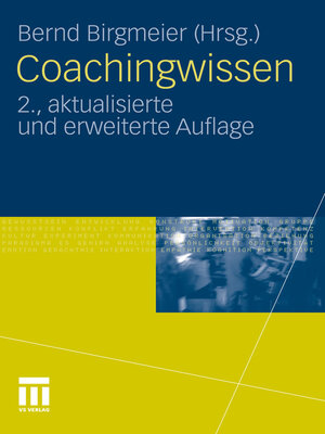 cover image of Coachingwissen